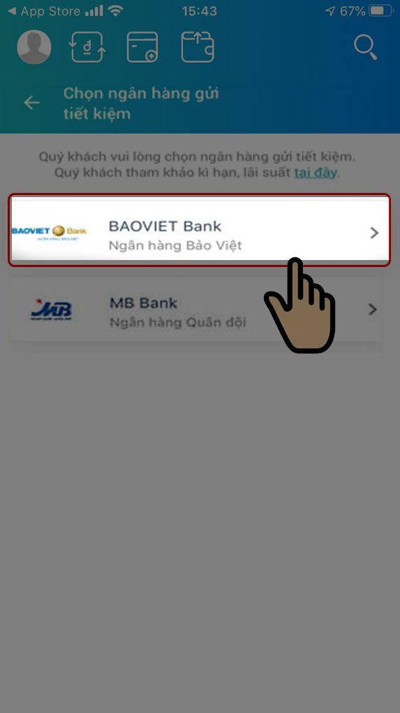 Lựa chọn gửi tiết kiệm tại ngân hàng BAOVIET Bank