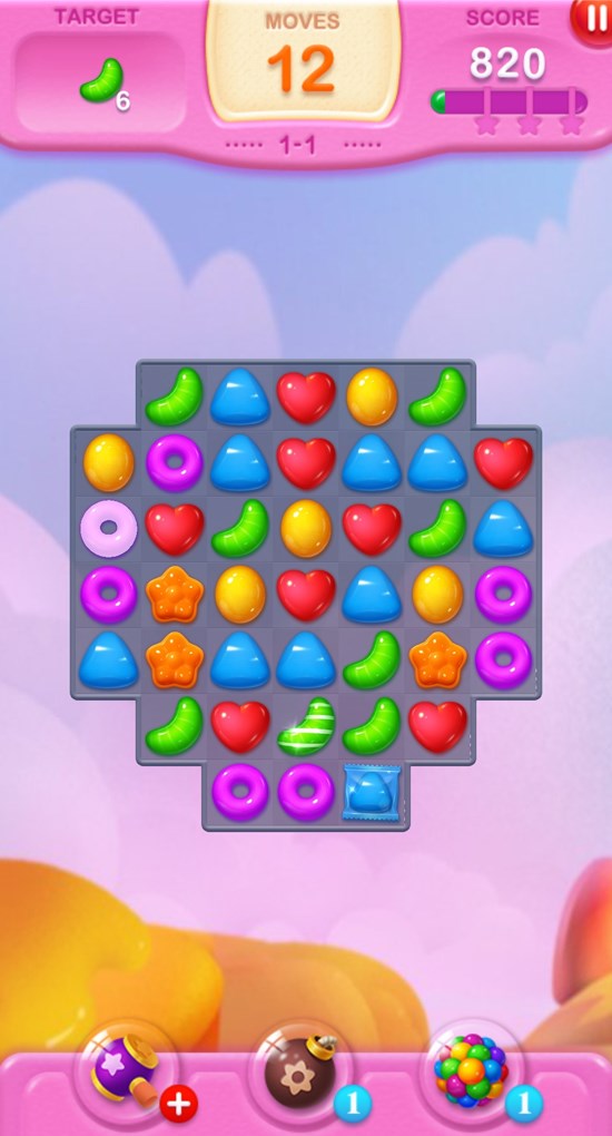 tr&agrave;n ngập trong thế giới lung linh được tạo n&ecirc;n bởi những vi&ecirc;n kẹo ngọt đa m&agrave;u sắc 