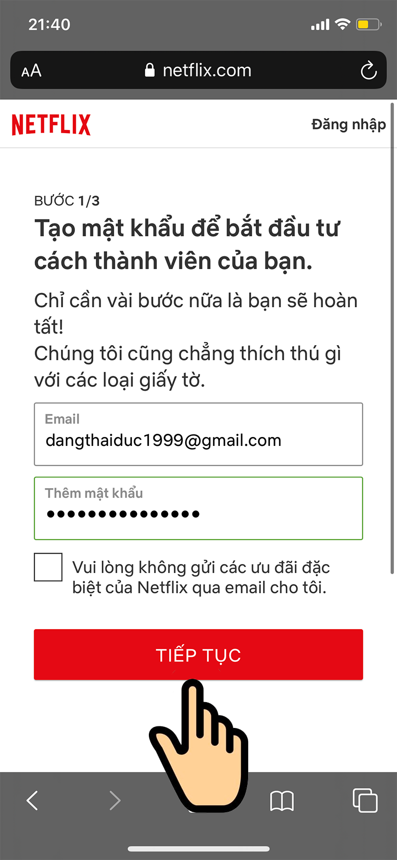 Cách đăng ký xem phim Netflix rẻ nhất chỉ với 1.000đ, 20.000đ