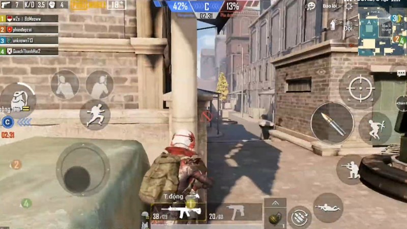 Giữ vị trí phù hợp