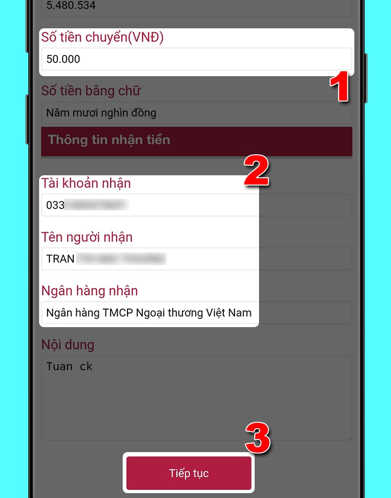 Chuyển tiền trực tuyến đang trở thành xu hướng và được nhiều người tin tưởng, do tính tiện lợi, nhanh chóng và an toàn. Hãy xem hình ảnh liên quan để hiểu rõ hơn về những tiện ích và lợi ích của việc chuyển tiền trực tuyến.