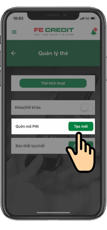 2 cách lấy lại mã PIN thẻ tín dụng FE Credit nhanh chóng