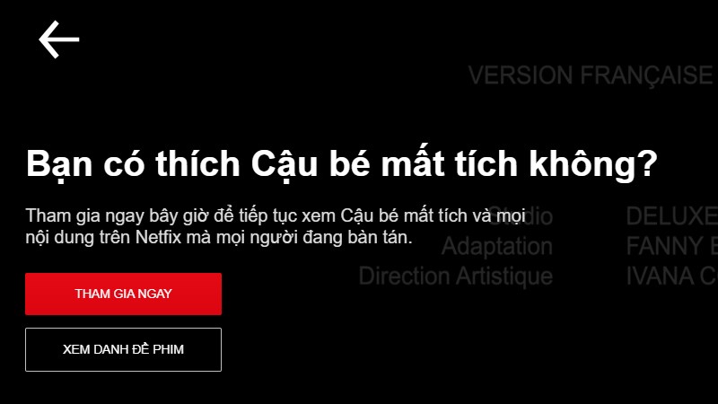 Tham gia ngay để xem toàn bộ nội dung trên Netlix