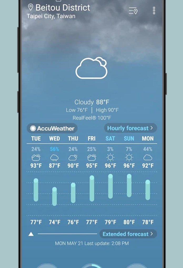 Ứng dụng ASUS Weather