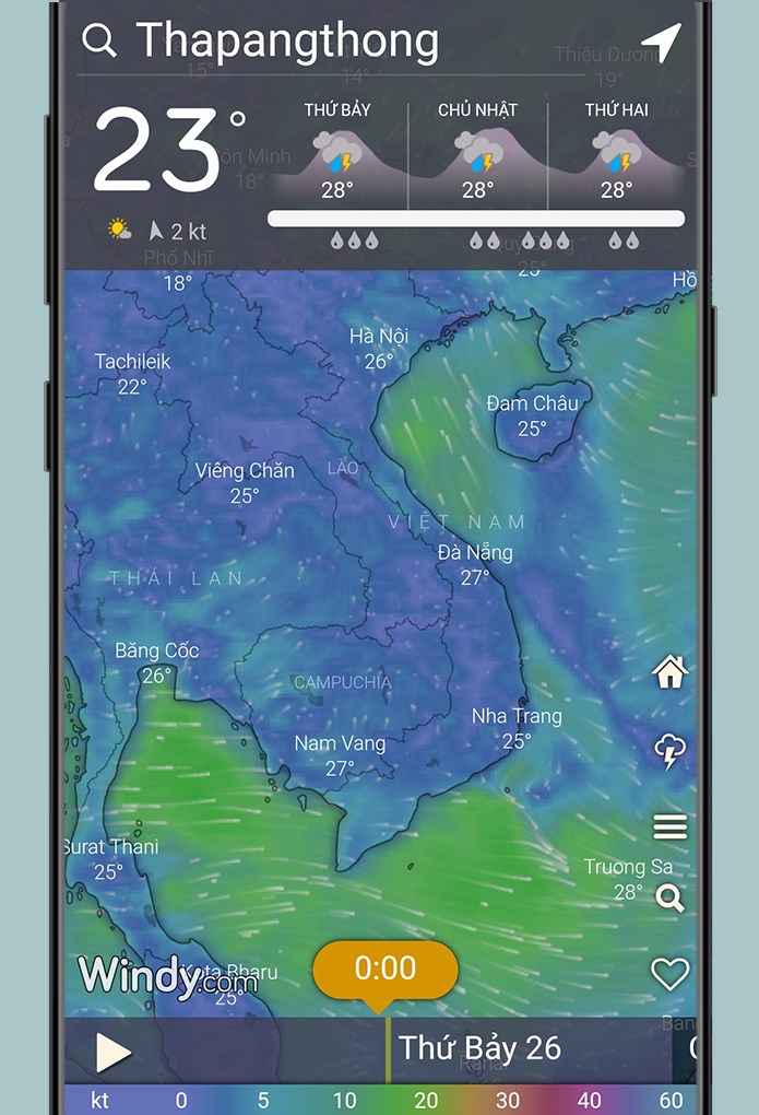 Ứng dụng Windycom  Dự báo radar thời tiết giám sát cơn bão  Link tải  free cách sử dụng