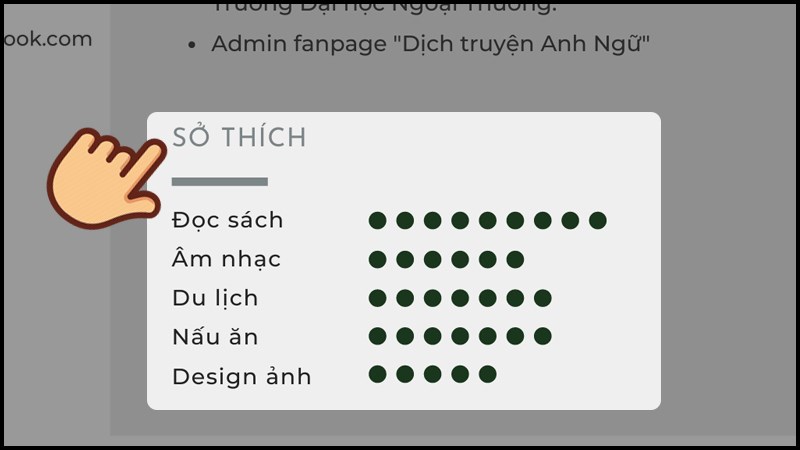sở thích