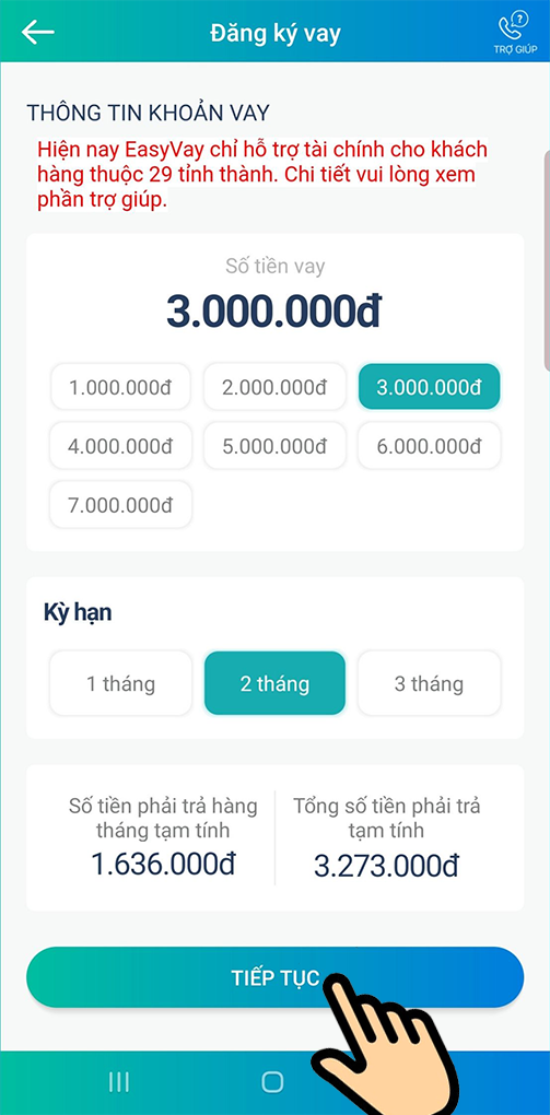 Cách vay tiền online trên ứng dụng ViettelPay nhanh, an toàn