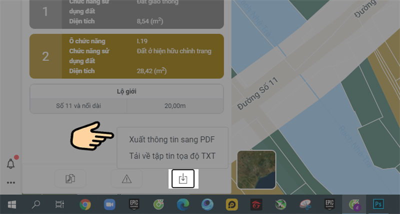 C&aacute;ch xem quy hoạch đất với app TTQH TP.HCM