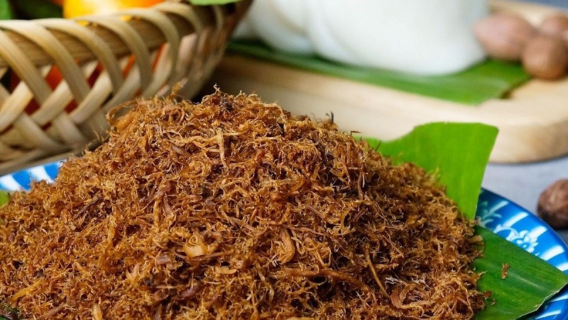 Chà bông nấm mèo đông cô