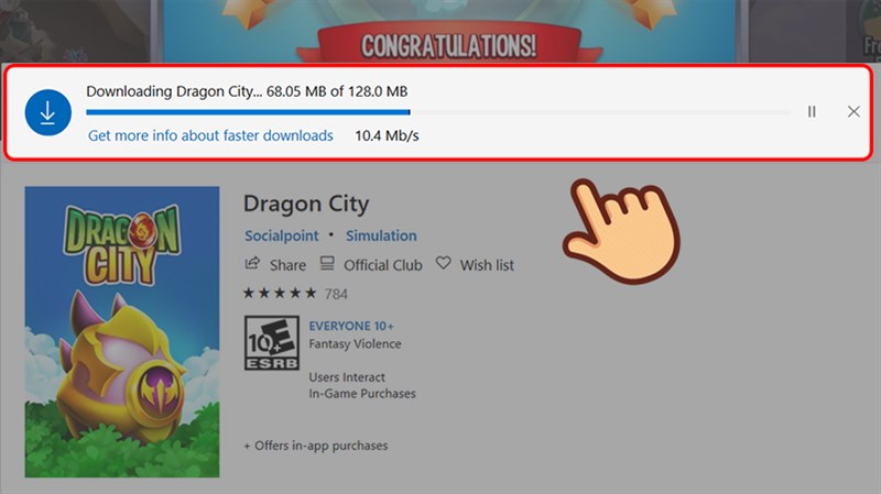 Cách tải Dragon City trên máy tính 4