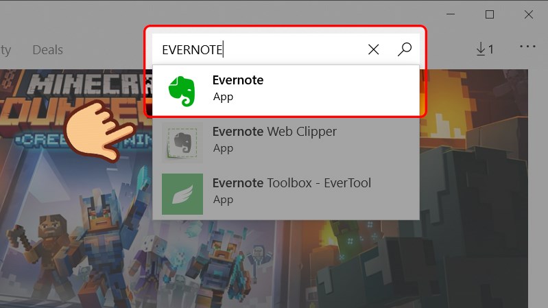 Hướng dẫn tải Evernote th&ocirc;ng qua Microsoft Store 1