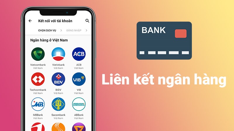 Liên kết Money Lover với tài khoản của hơn 25 ngân hàng ở Việt Nam, độ bảo mật cao