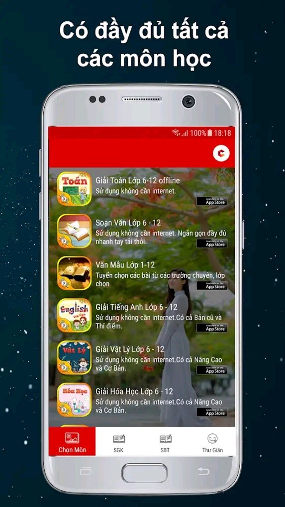 đầy đủ m&ocirc;n học