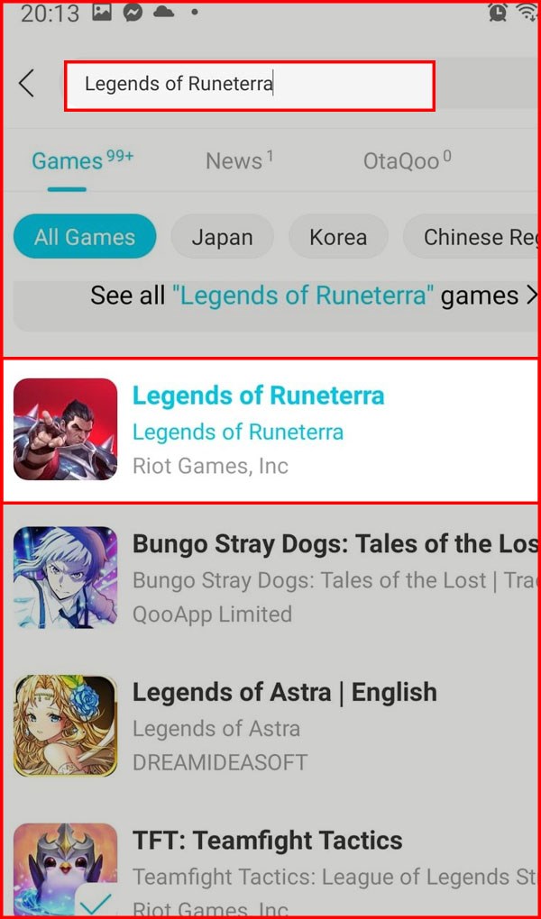 Cách tải Legends of Runeterra trên Android B2