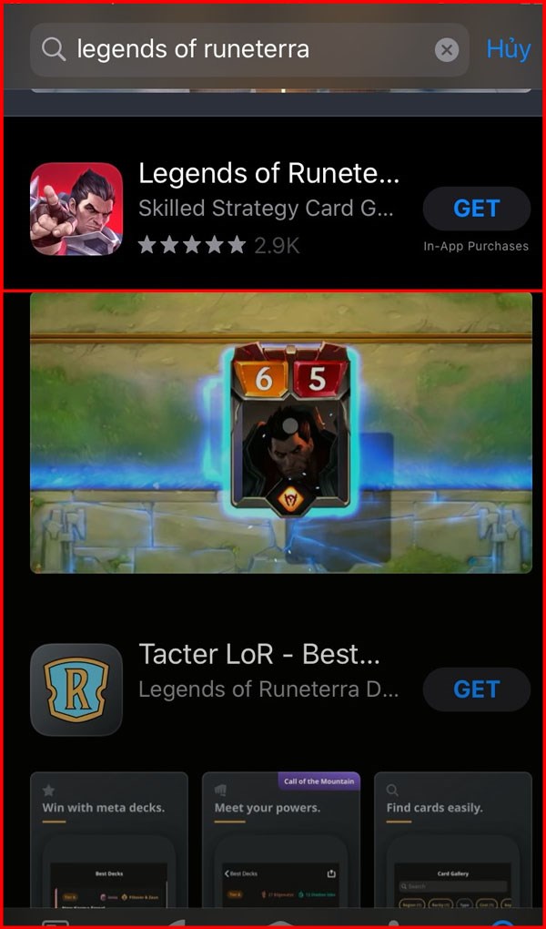 C&aacute;ch tải Legends of Runeterra tr&ecirc;n iOS B1