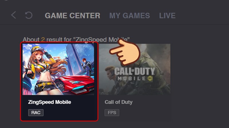 Hướng dẫn tải game Zing Speed ​​Mobile trên máy tính 4