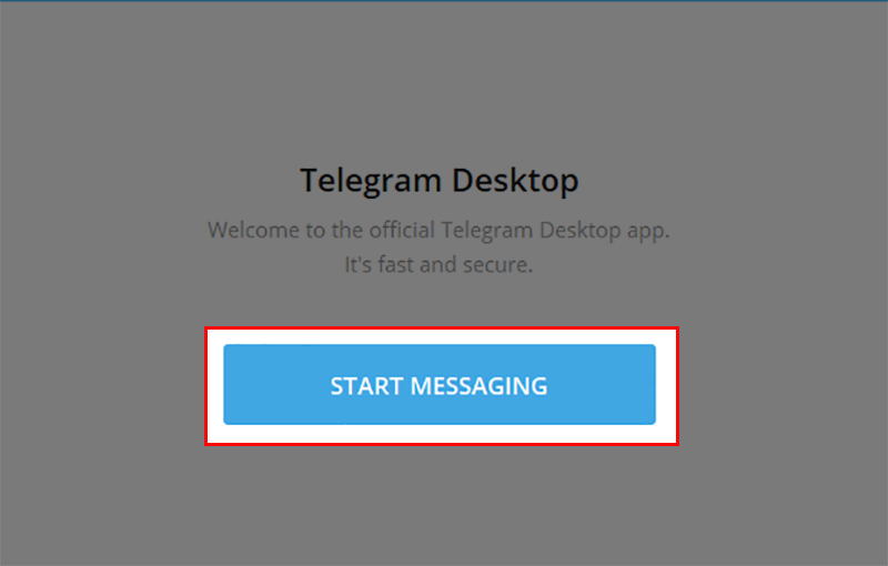  chọn Start Messaging