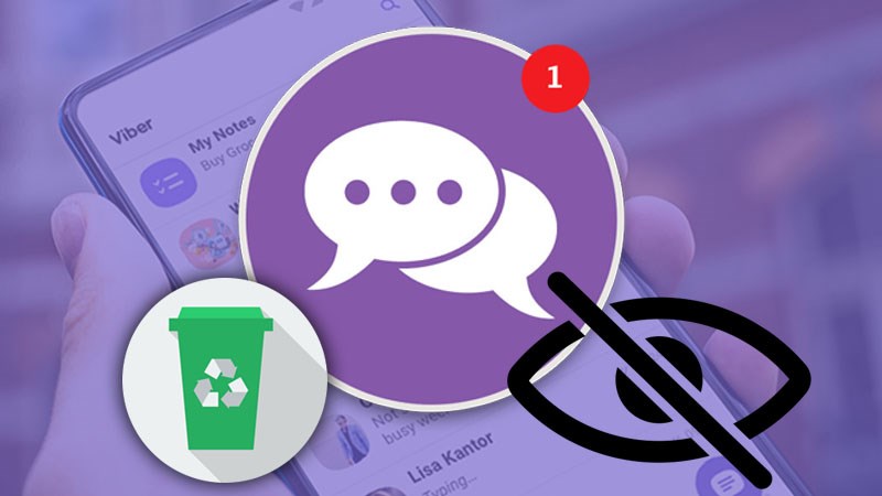 Cách ẩn, xem, xóa lịch sử tin nhắn trên Viber đơn giản, dễ dàng