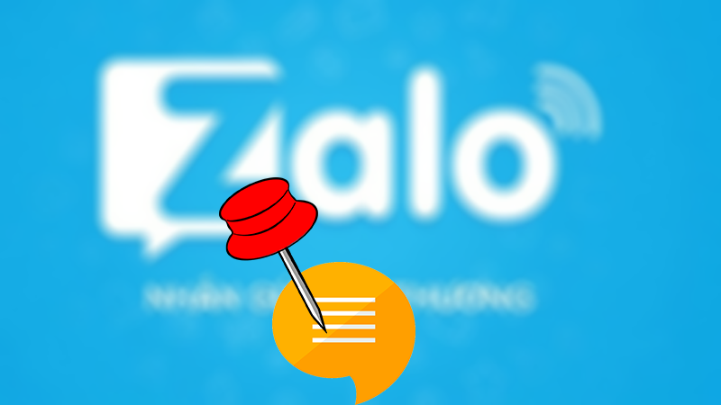 Cách ghim, bỏ ghim tin nhắn trên Zalo, chống trôi ảnh, video, link