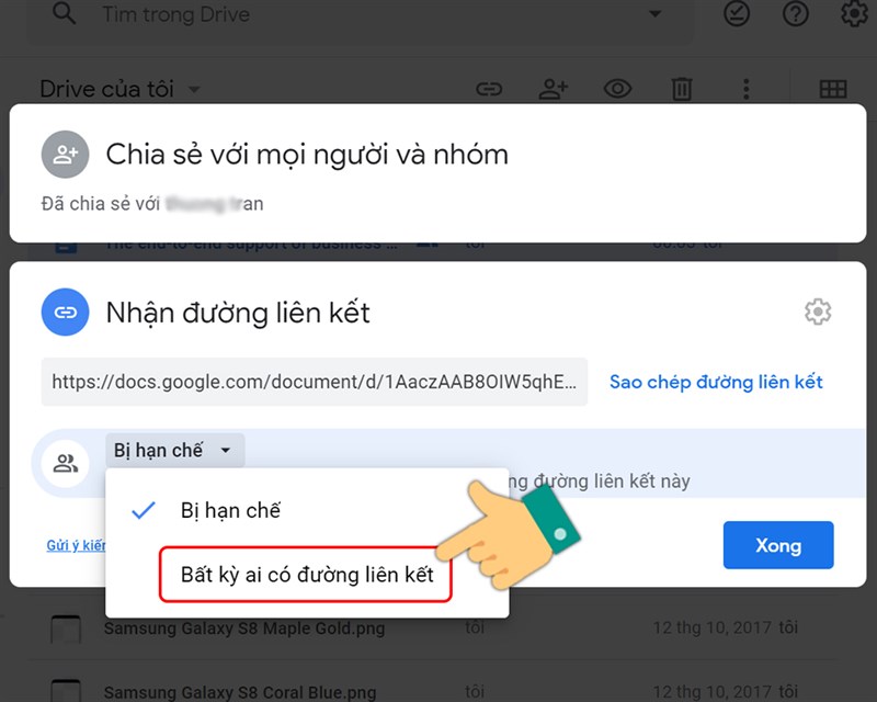 Cách Mở Và Kiểm Soát Quyền Truy Cập File, Link Google Drive Đơn Giản