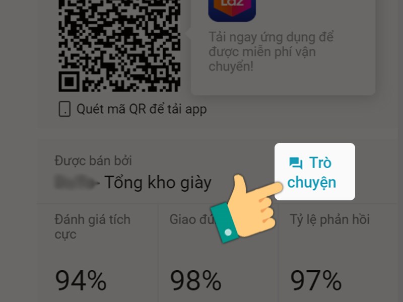 Trao đổi thông tin với người bán dễ dàng