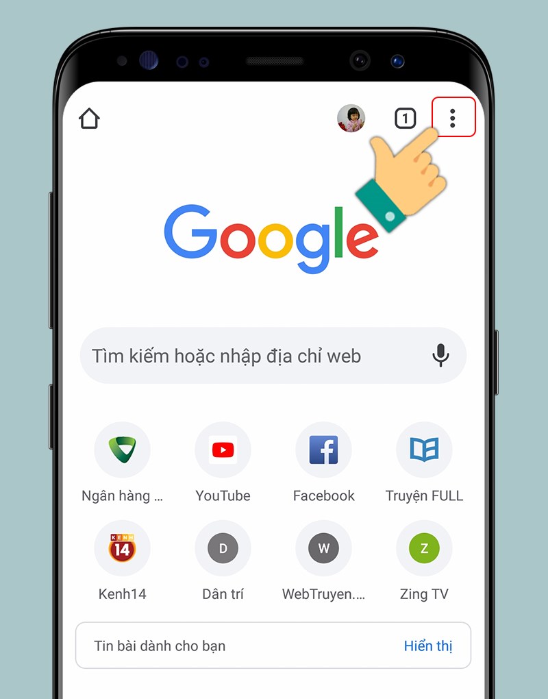 Thay đổi phông chữ trên Google