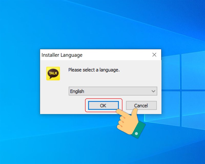 Chọn Ngôn ngữ cài đặt