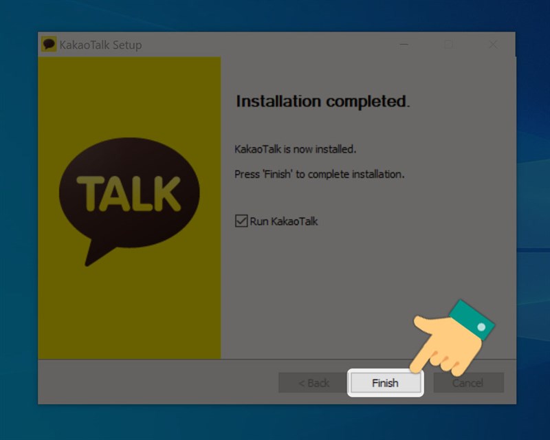 Cài đặt hoàn tất