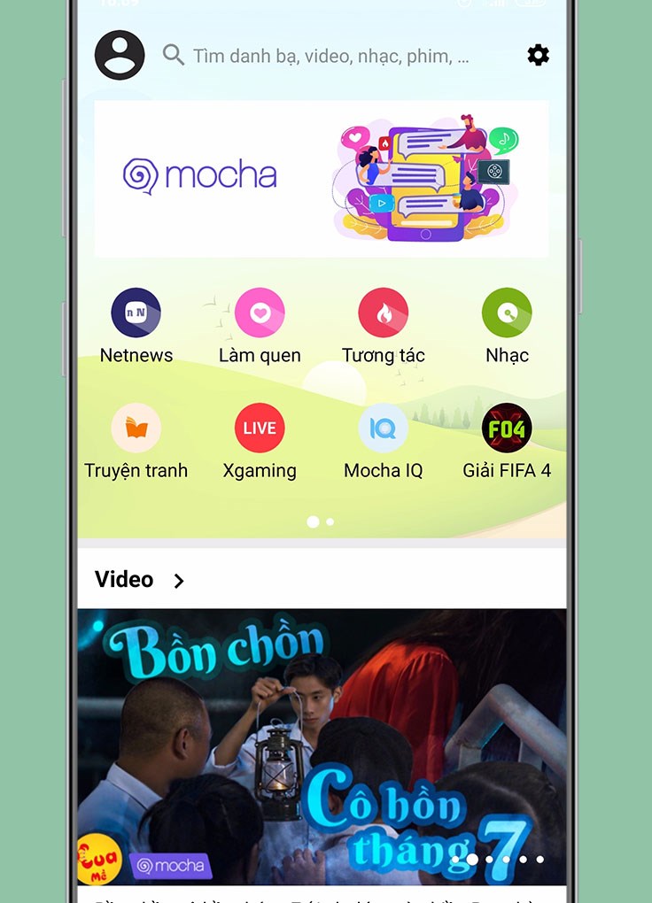 Đăng ký tài khoản Mocha thành công