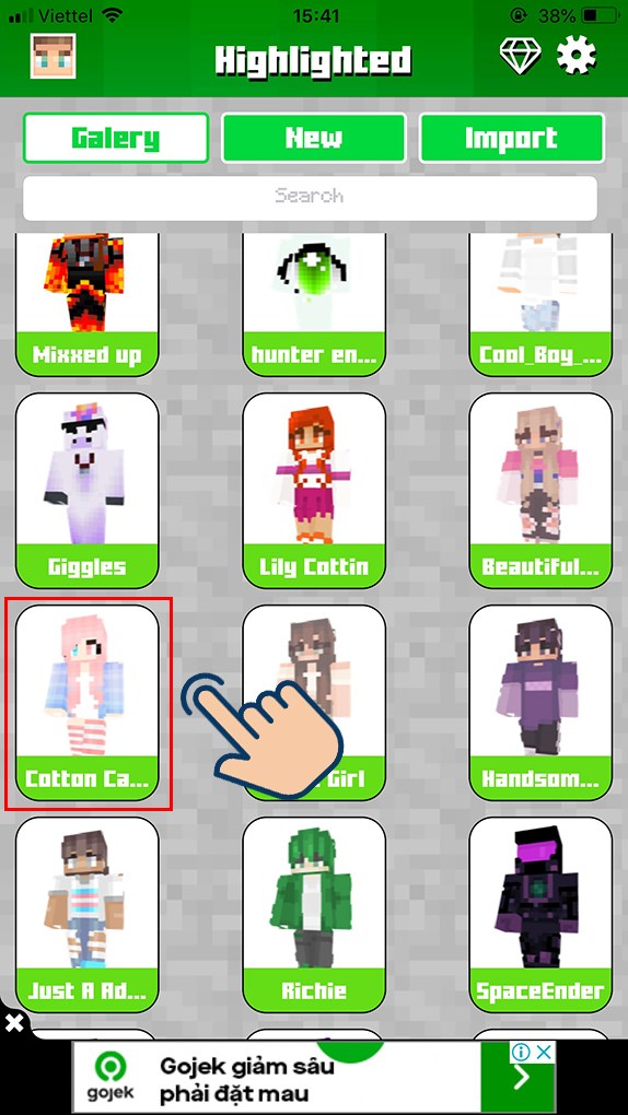 Tải xuống APK Girls Skins for Minecraft PE cho Android