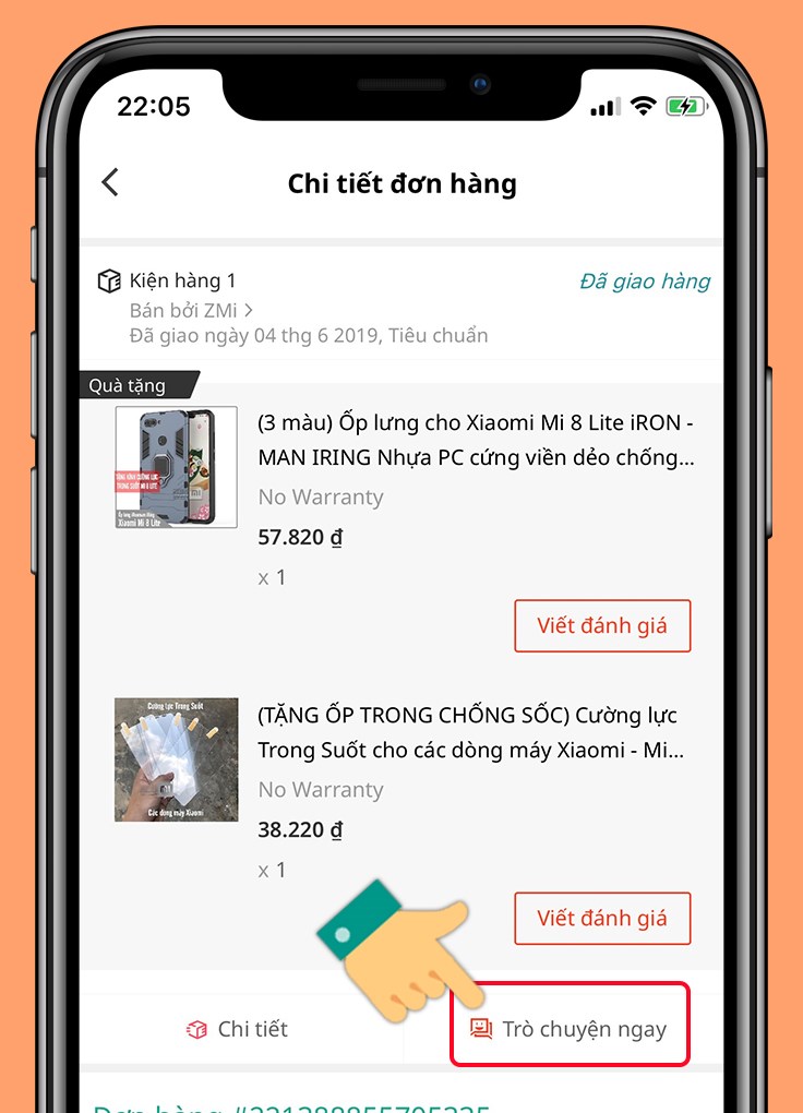 Bạn h&atilde;y nhấn v&agrave;o Tr&ograve; chuyện ngay 