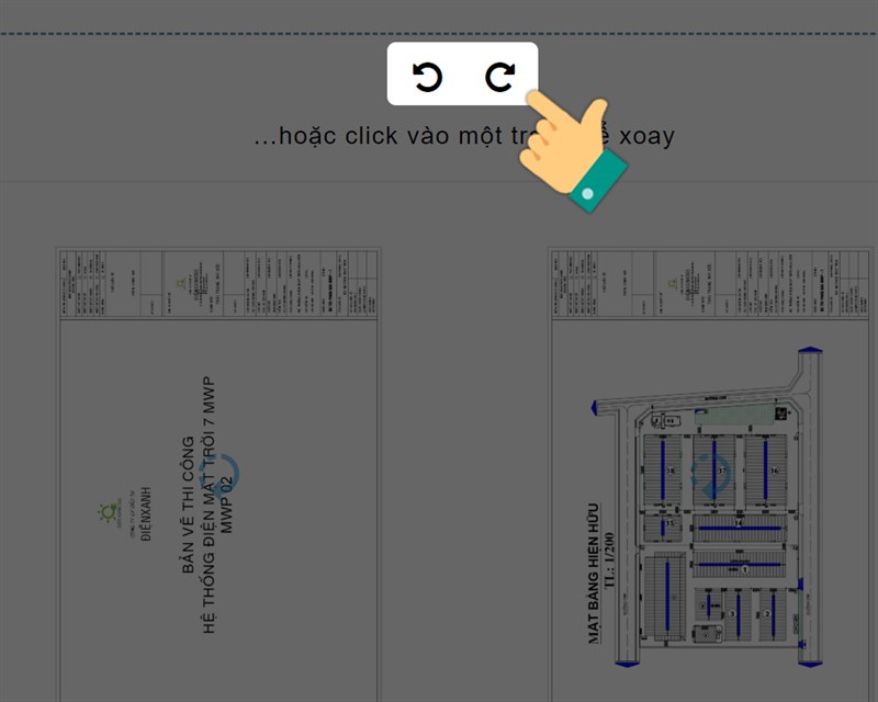 Xoay tất cả các trang trong file PDF