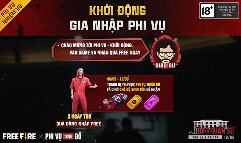 Gia nhập phi vụ