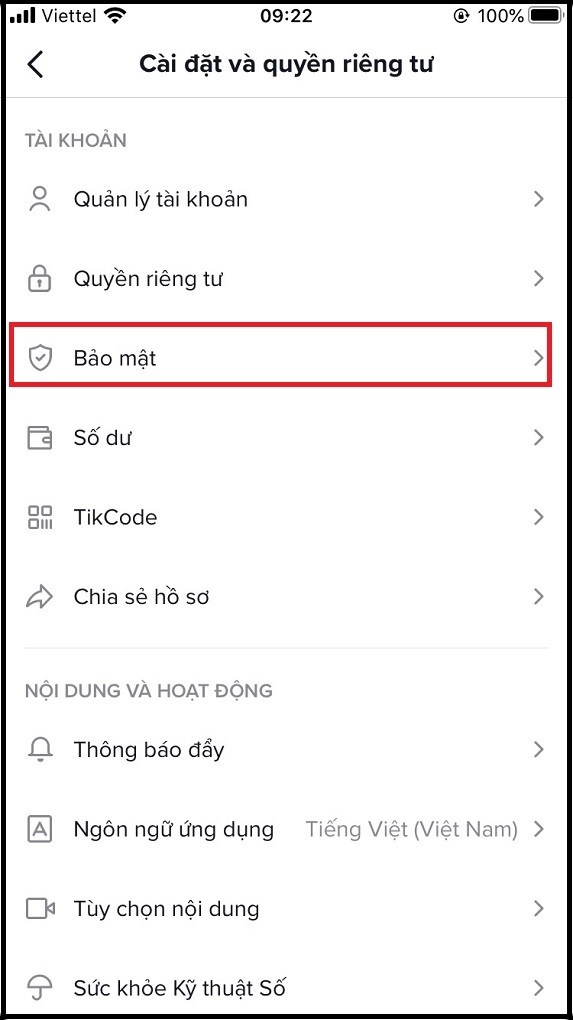 Tại C&agrave;i đặt v&agrave; quyền ri&ecirc;ng tư