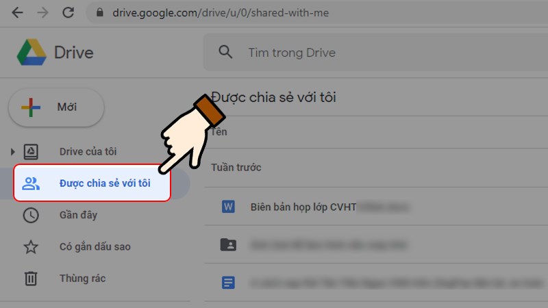 Không thêm các tệp được chia sẻ với bạn vào Google Drive