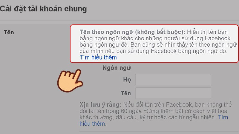 Cách đổi tên FB tiếng Anh dễ dàng và nhanh chóng chỉ trong vài bước