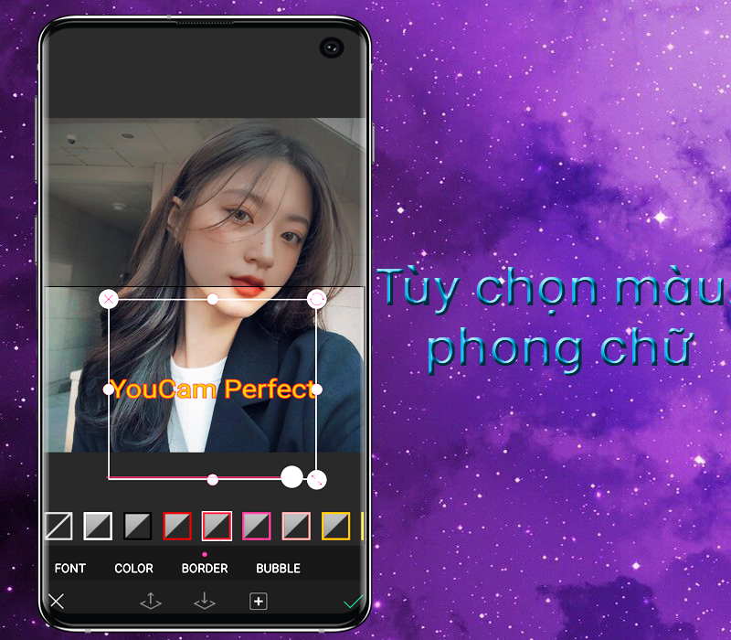 Th&ecirc;m, t&ugrave;y chọn m&agrave;u v&agrave; phong chữ nhanh ch&oacute;ng