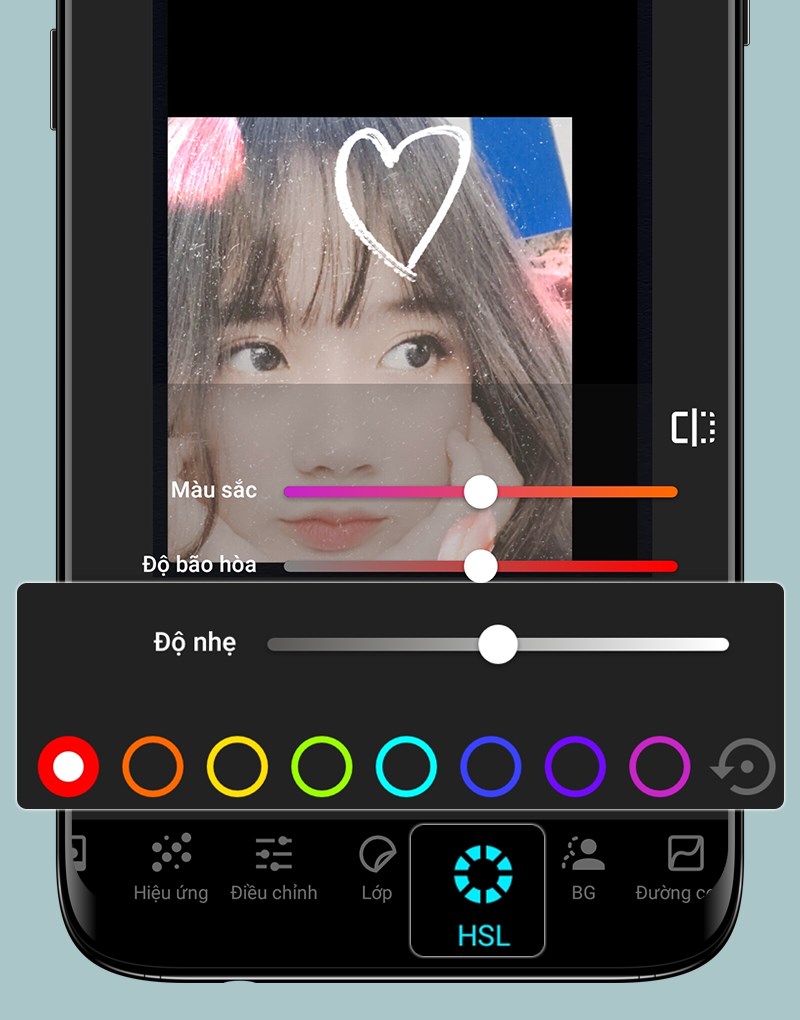 HSL chuy&ecirc;n nghiệp.