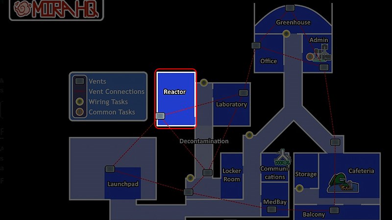 Vị trí nhiệm vụ: Reactor