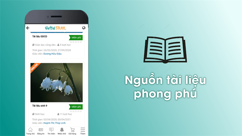 Nguồn t&agrave;i liệu phong ph&uacute;