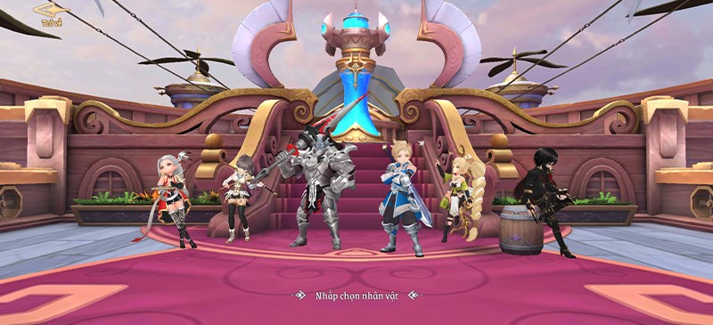 6 Class nh&acirc;n vật trong Light of Thel