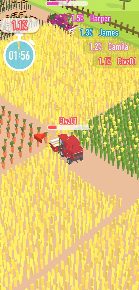 Tr&ecirc;n n&ocirc;ng trường sẽ c&oacute; nhiều khu vực kh&aacute;c nhau với những loại n&ocirc;ng sản đặc trưng