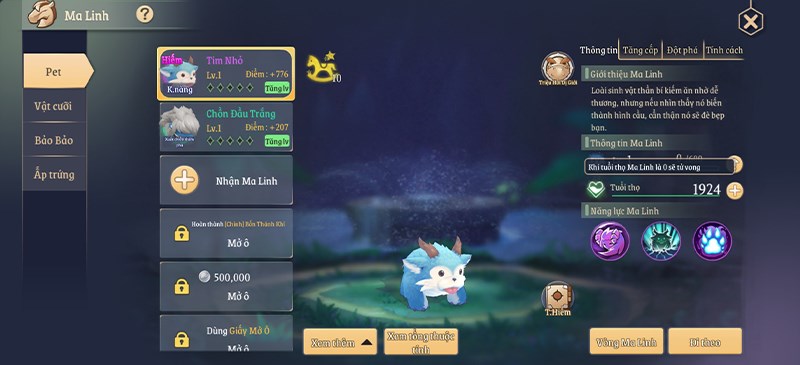 Ma linh dạng Pet