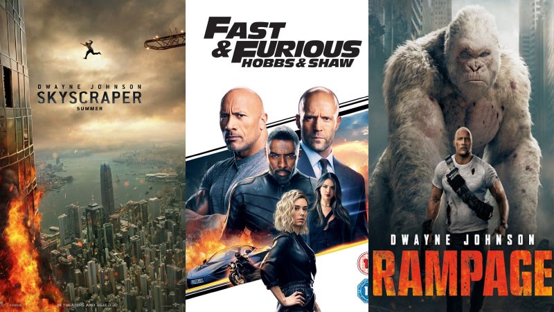 top 10 phim của Dwayne Johnson - The Rock hay, kinh điển nhất