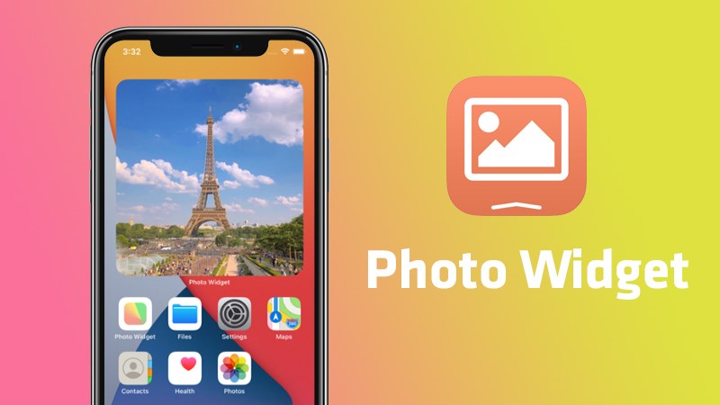 Photo Widget: Ứng dụng tạo widget với h&igrave;nh ảnh