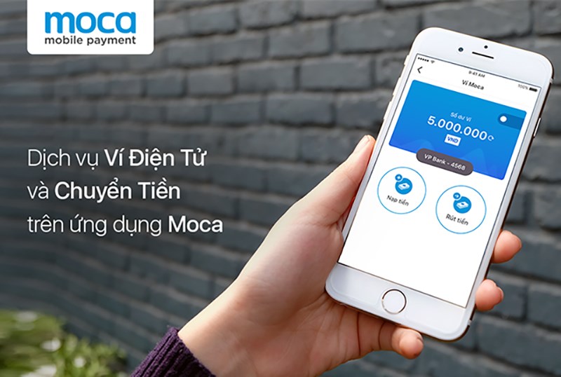 Moca chuyển tiền miễn phí