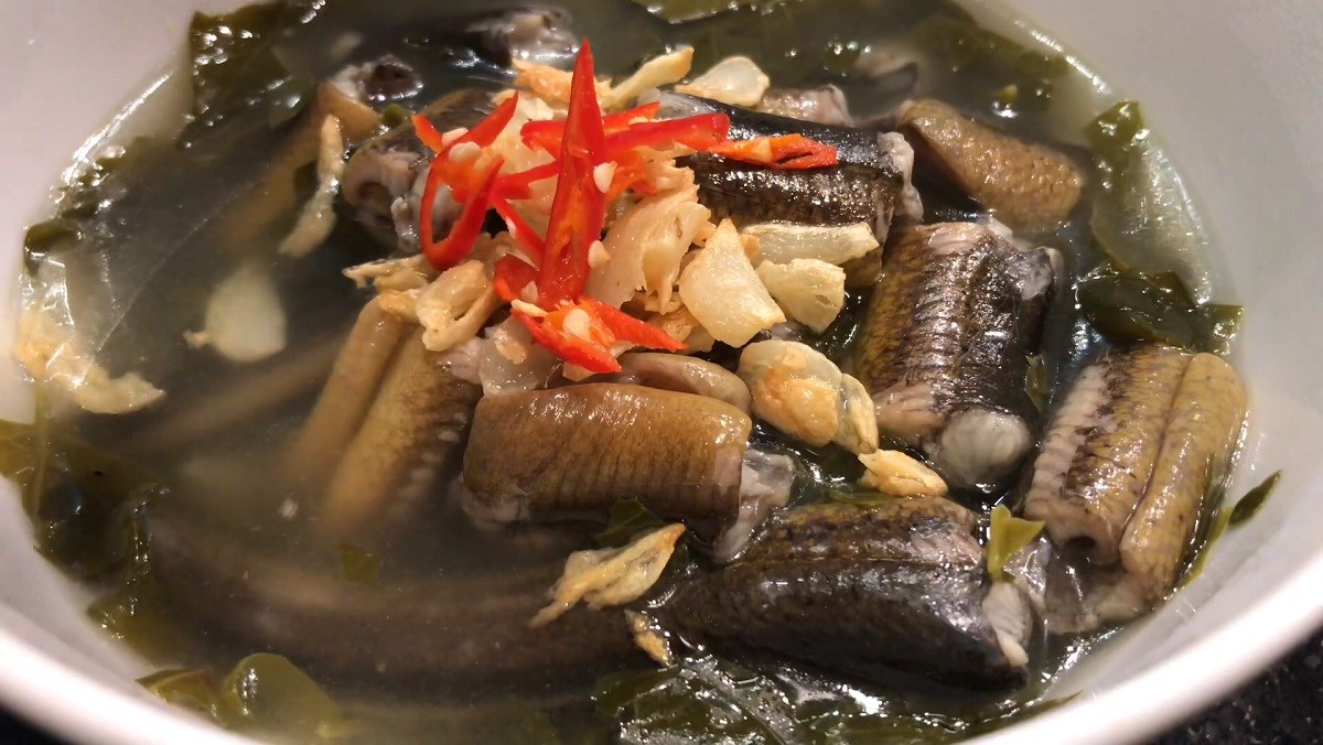 Canh chua lươn nấu nướng bông 6 bình thanh mát