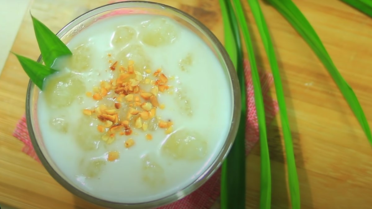 Chè khoai mì nước cốt dừa