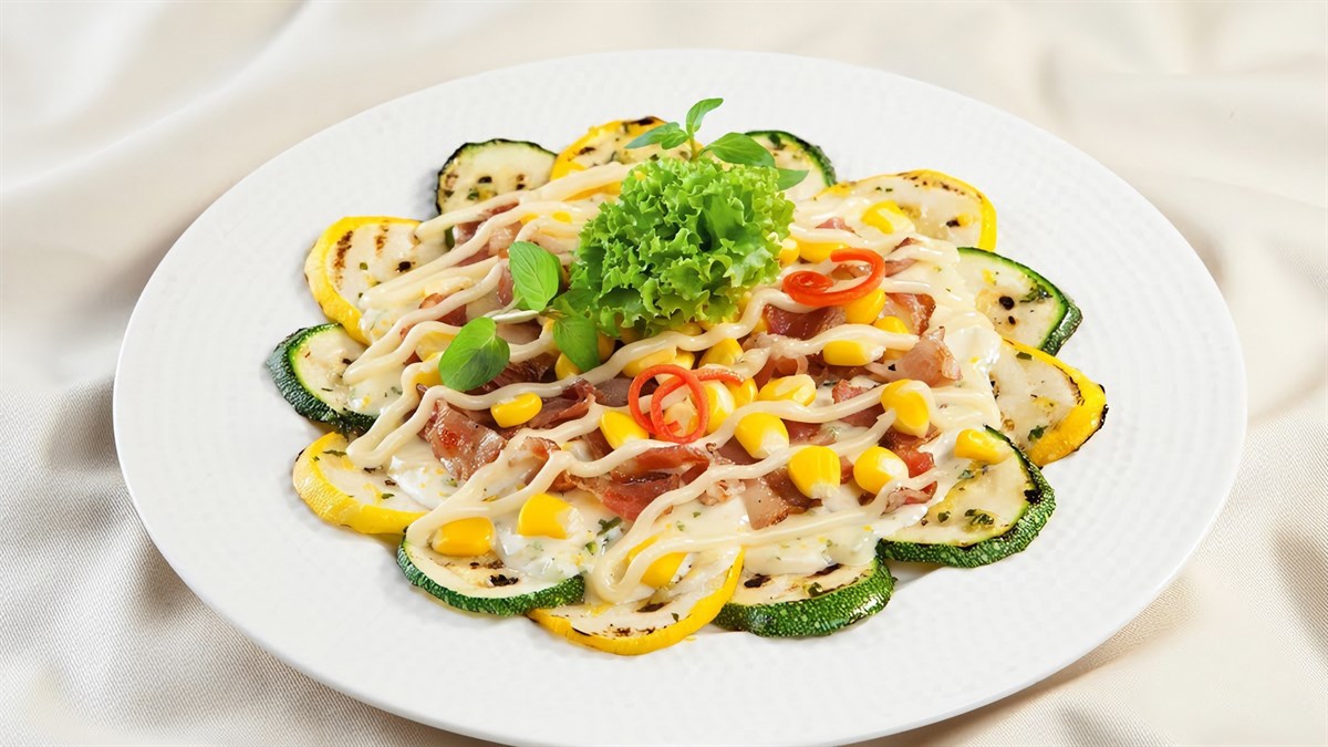 Salad bí ngòi nướng