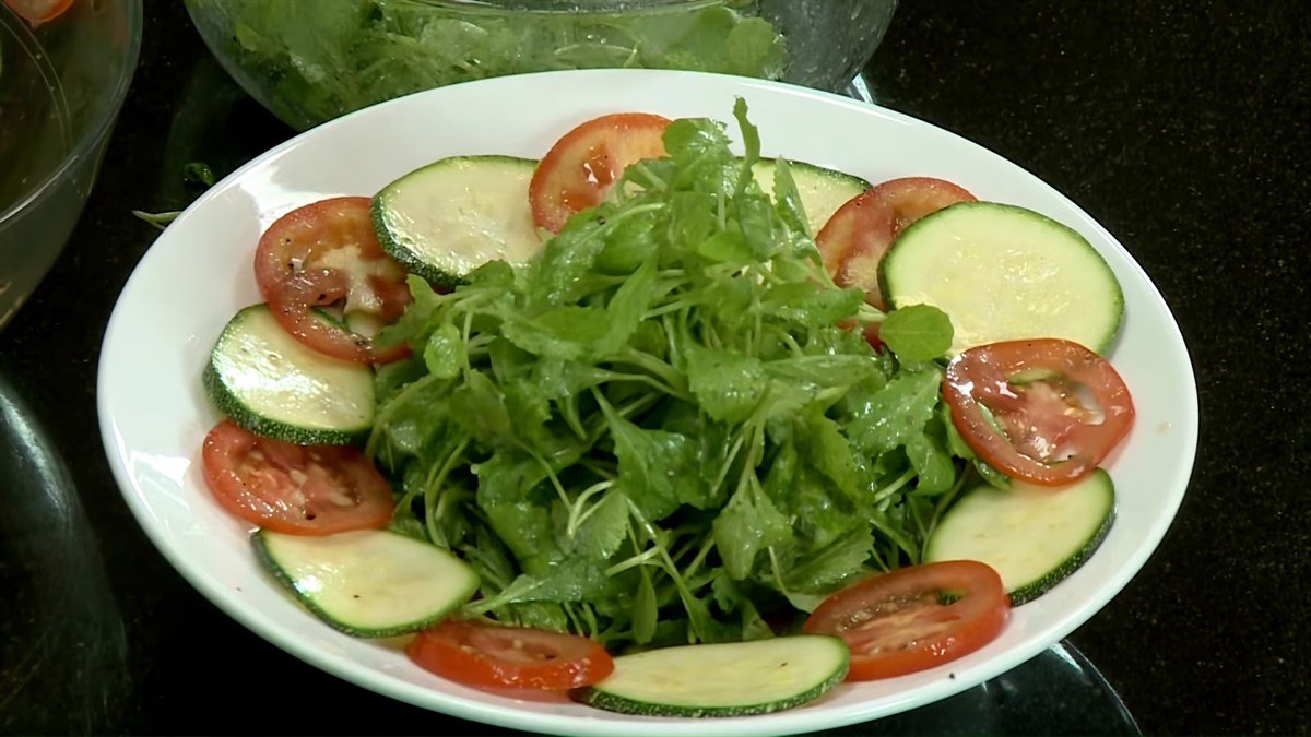 Salad bí ngòi chay